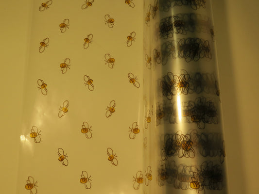 Gennemsigtig gavepapir med bimotiv