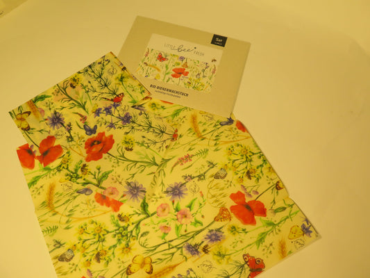 Bivoks-indpakning 25 x 25 cm