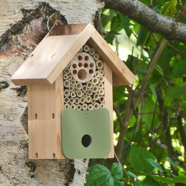 Grønt insekthotel