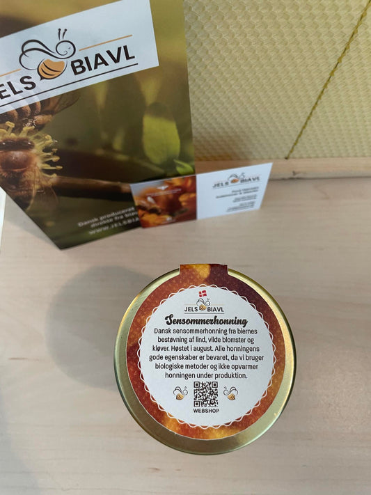 Sensommerhonning i glas