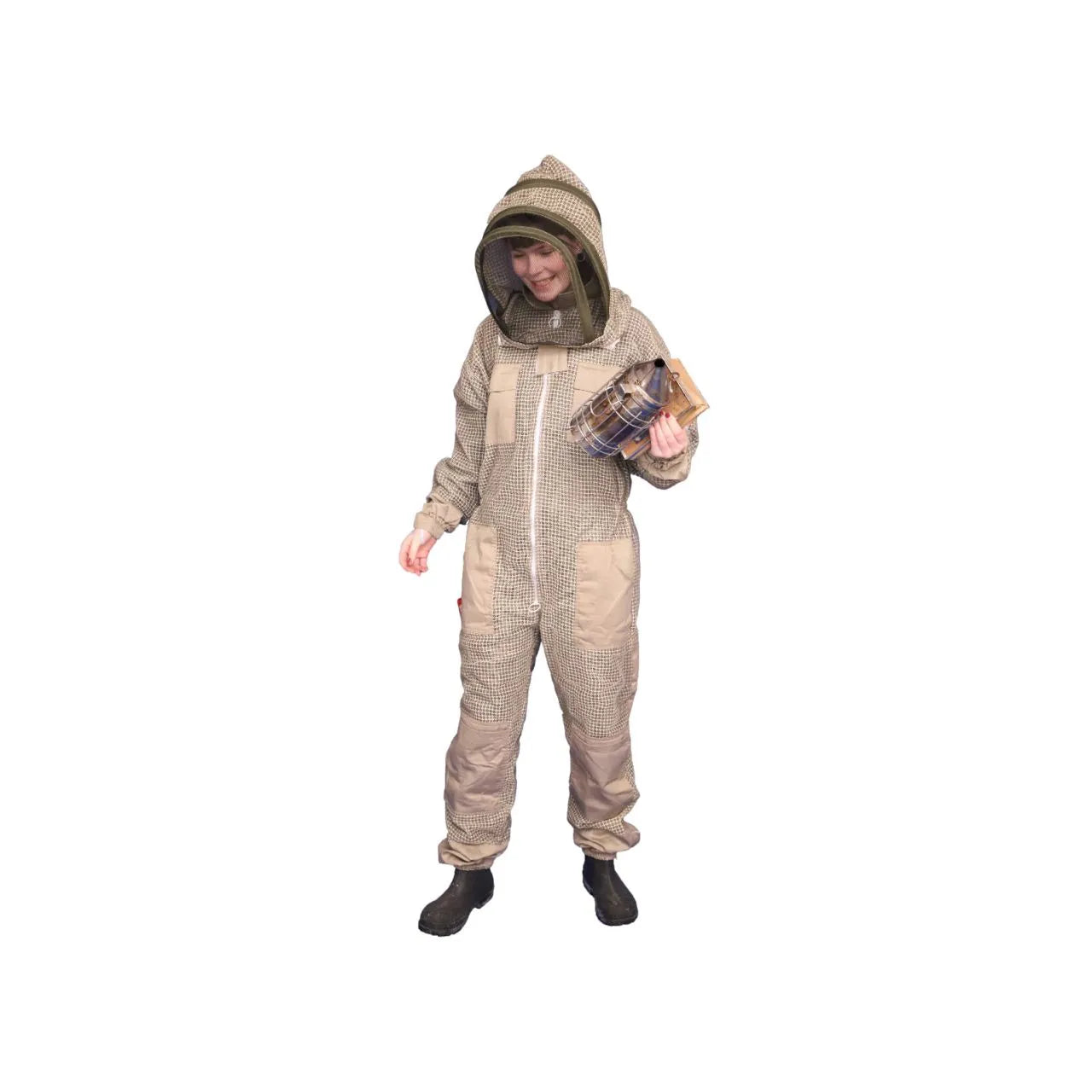 Grøn ventilations-heldragt fra Nordic Beekeeping
