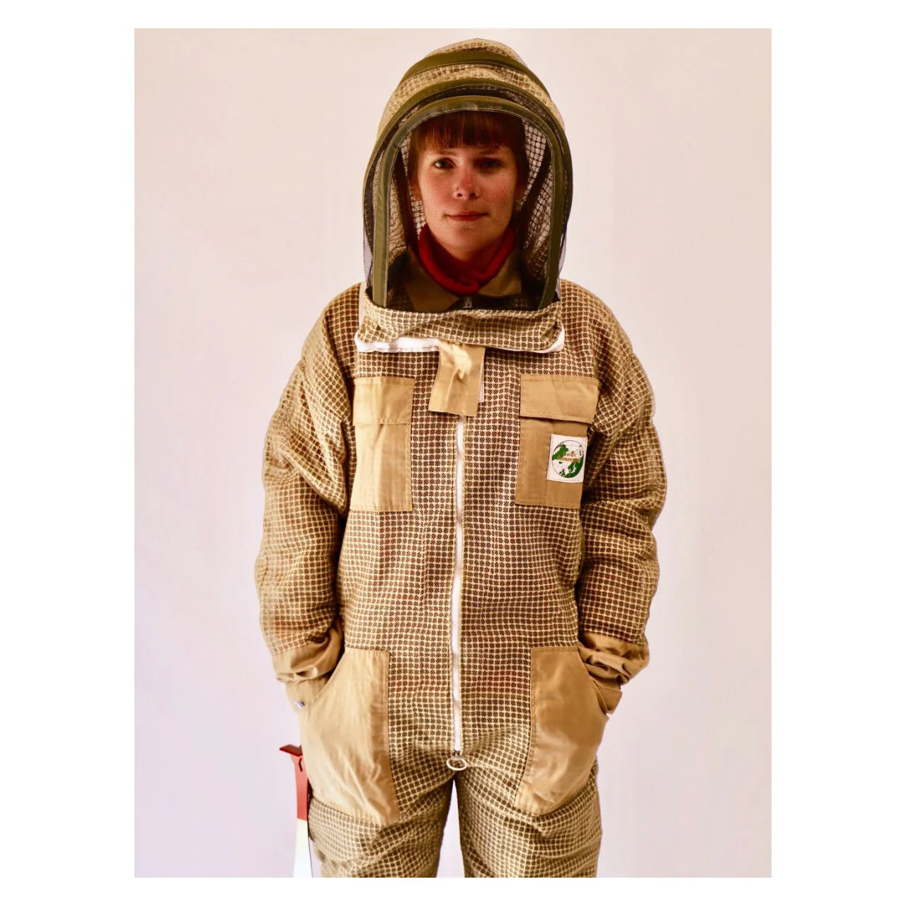 Grøn ventilations-heldragt fra Nordic Beekeeping